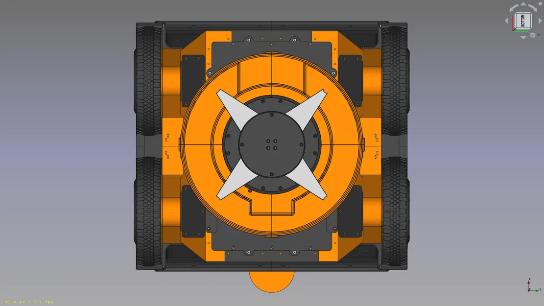 VITULUS – Robot cắt cỏ tự hành (Robotic Lawn Mower) in 3D - Image 3