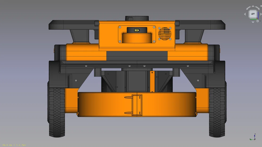 VITULUS – Robot cắt cỏ tự hành (Robotic Lawn Mower) in 3D - Image 5