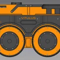 VITULUS – Robot cắt cỏ tự hành (Robotic Lawn Mower) in 3D - Thumbnail 7