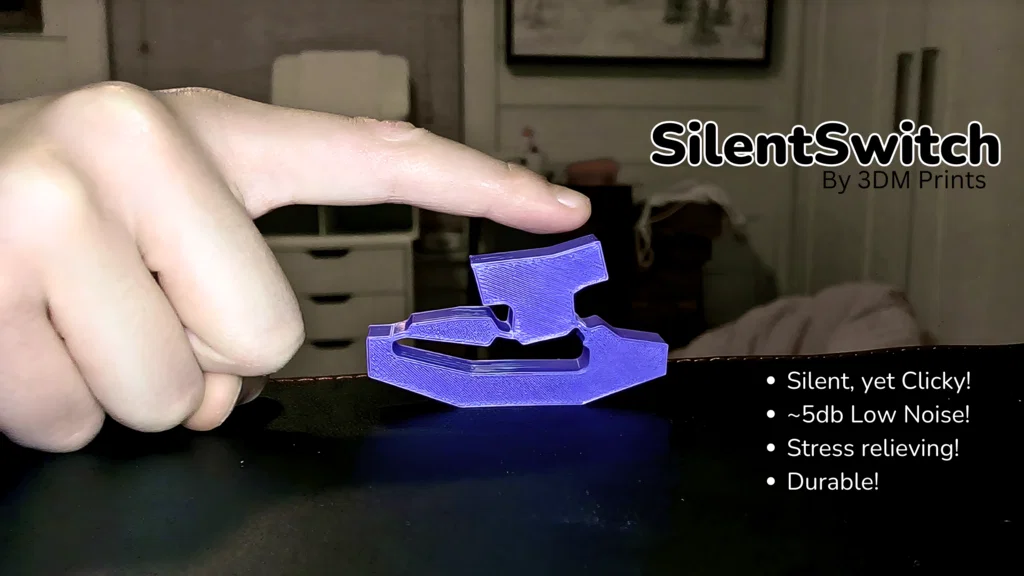 SilentSwitch - The Silent Fidget (Công tắc fidget siêu yên lặng) - Image 1