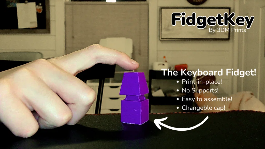 FidgetKey – Đồ chơi fidget kiểu phím cơ (The Keyboard Fidget!) - Image 1