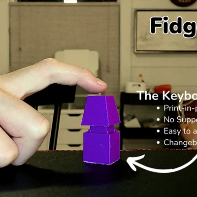 FidgetKey – Đồ chơi fidget kiểu phím cơ (The Keyboard Fidget!)