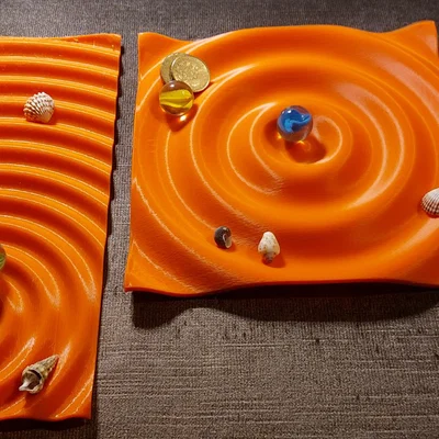 Khay Đựng Đồ Wave Tray - Thiết Kế Gợn Sóng Trang Trí Độc Đáo