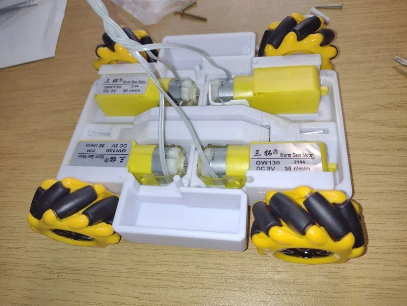 Nền tảng robot linh hoạt dùng bánh Mecanum - Image 1