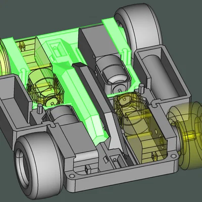 Nền tảng robot linh hoạt dùng bánh Mecanum