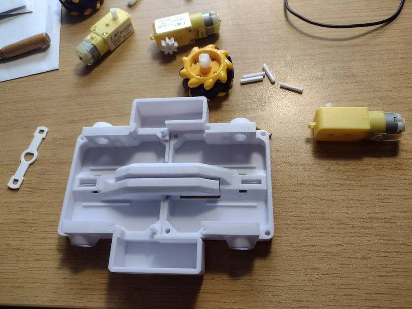 Nền tảng robot linh hoạt dùng bánh Mecanum - Image 4