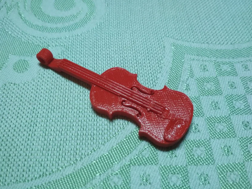 Mô hình đàn Violin mini 3D tinh xảo làm móc khóa cực xinh - Image 1
