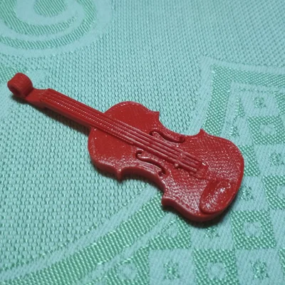 Mô hình đàn Violin mini 3D tinh xảo làm móc khóa cực xinh