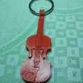 Mô hình đàn Violin mini 3D tinh xảo làm móc khóa cực xinh - Thumbnail 3