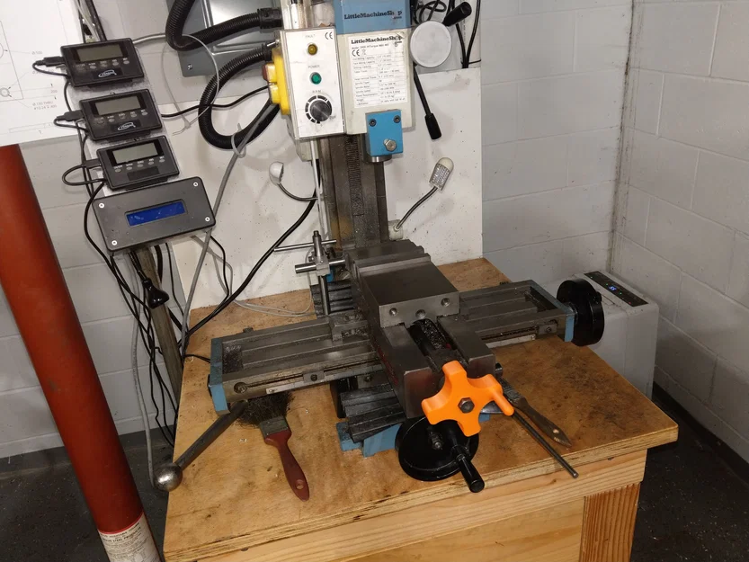 Tay quay nhanh cho ê-tô phay (Mill Vise Speed Handle) - Image 4