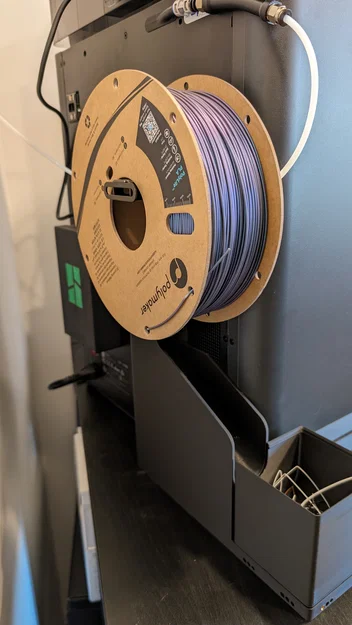 Máng xả poop Bambu P1S/X1C kèm đế Gridfinity và thùng “Loo” - Image 3