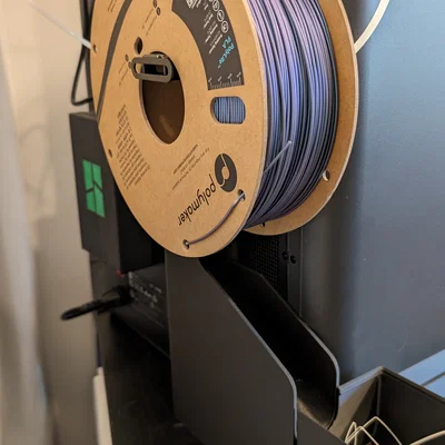 Máng xả poop Bambu P1S/X1C kèm đế Gridfinity và thùng “Loo”