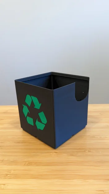 Máng xả poop Bambu P1S/X1C kèm đế Gridfinity và thùng “Loo” - Image 7