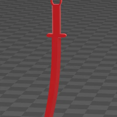 Móc khóa Katana 3D - Mẫu phụ kiện cá tính cực đẹp cho bạn