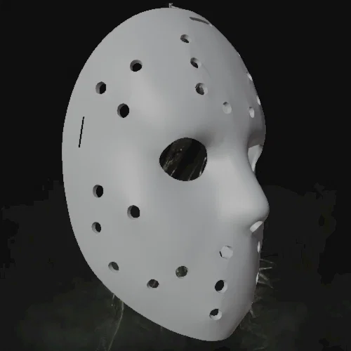 Mô hình mặt nạ kinh dị Jason Voorhees (Cosplay Props 3D) - Image 2
