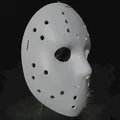 Mô hình mặt nạ kinh dị Jason Voorhees (Cosplay Props 3D) - Thumbnail 2
