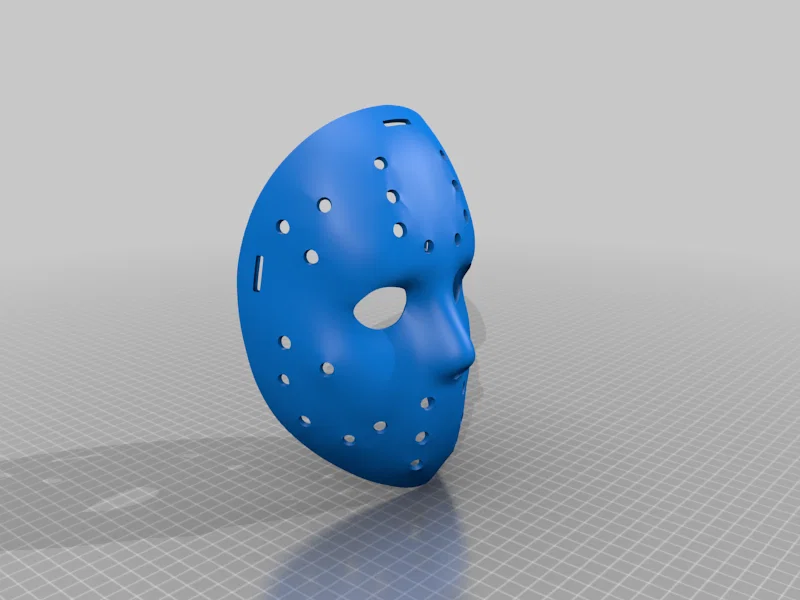 Mô hình mặt nạ kinh dị Jason Voorhees (Cosplay Props 3D) - Image 4
