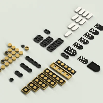 Pip Phù Hiệu Cấp Bậc Star Trek TNG (Rank Insignia Pips)
