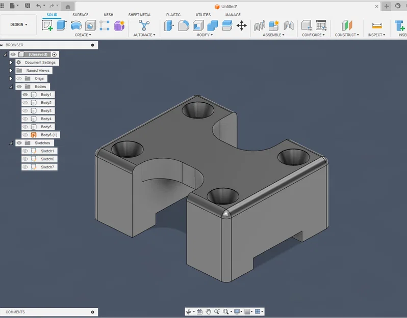 Miếng đệm 3D gia cố bản lề cửa tủ gỗ (Furniture Hinge Repair Part) - Image 2