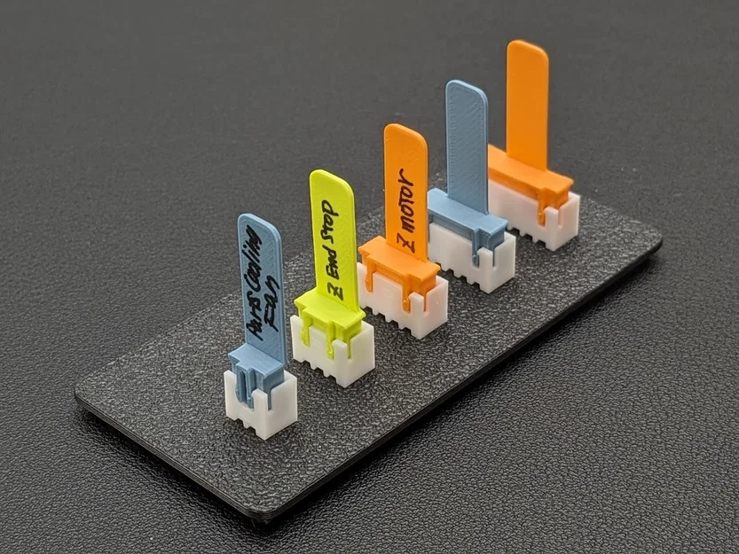 JST-XH Dummy Label Connector – Vỏ connector giả để dán nhãn - Image 1