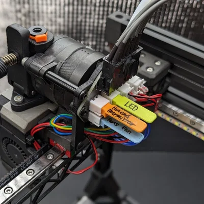 JST-XH Dummy Label Connector – Vỏ connector giả để dán nhãn