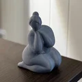 Tượng trang trí người phụ nữ (Curvy Woman Figurine) - In 3D nghệ thuật - Thumbnail 1