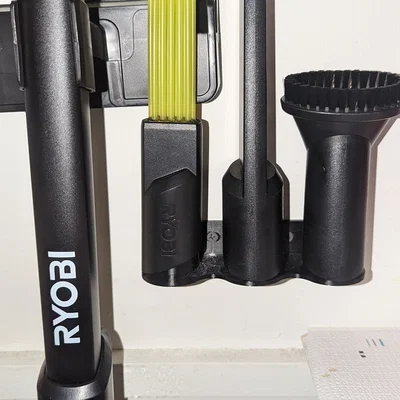 Giá treo tường phụ kiện máy hút bụi Ryobi (Ryobi Vacuum Accessories Wall Mount)