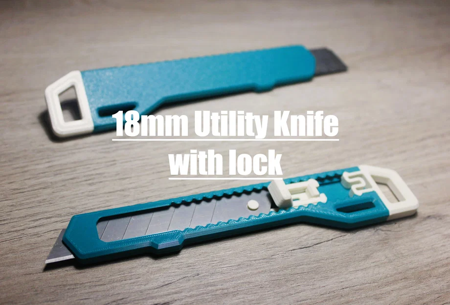 Dao rọc giấy 18mm (18mm Utility Knife) - Image 1