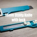 Dao rọc giấy 18mm (18mm Utility Knife) - Thumbnail 1
