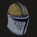Bộ 10 mẫu mũ hiệp sĩ thời trung cổ (Knight Helmets) in 3D - Thumbnail 1