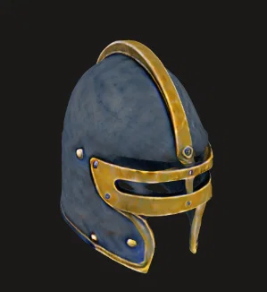 Bộ 10 mẫu mũ hiệp sĩ thời trung cổ (Knight Helmets) in 3D - Image 7