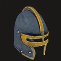Bộ 10 mẫu mũ hiệp sĩ thời trung cổ (Knight Helmets) in 3D - Thumbnail 7