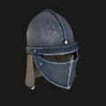 Bộ 10 mẫu mũ hiệp sĩ thời trung cổ (Knight Helmets) in 3D - Thumbnail 8