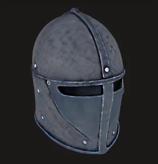 Bộ 10 mẫu mũ hiệp sĩ thời trung cổ (Knight Helmets) in 3D - Image 9