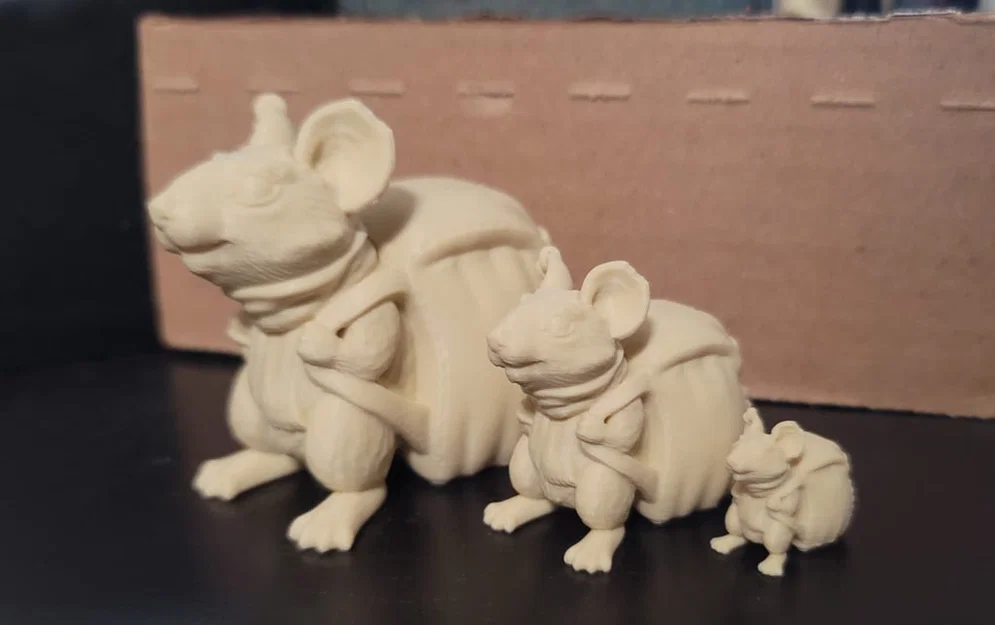 Pack Rat (Miniature 28mm in FDM-friendly) - Image 3