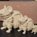 Pack Rat (Miniature 28mm in FDM-friendly) - Thumbnail 3