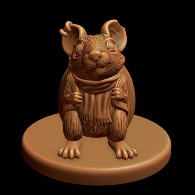 Pack Rat (Miniature 28mm in FDM-friendly) - Image 8