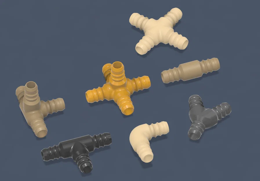 Bộ khớp nối ống nước vườn 1/2 inch đa năng - Giải pháp tưới tiêu DIY - Image 1