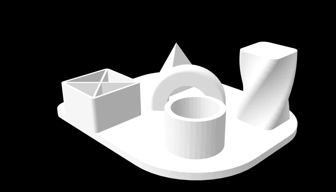 Mô hình test in 3D chuẩn cho máy Voxelab Aquila X2 - Image 1