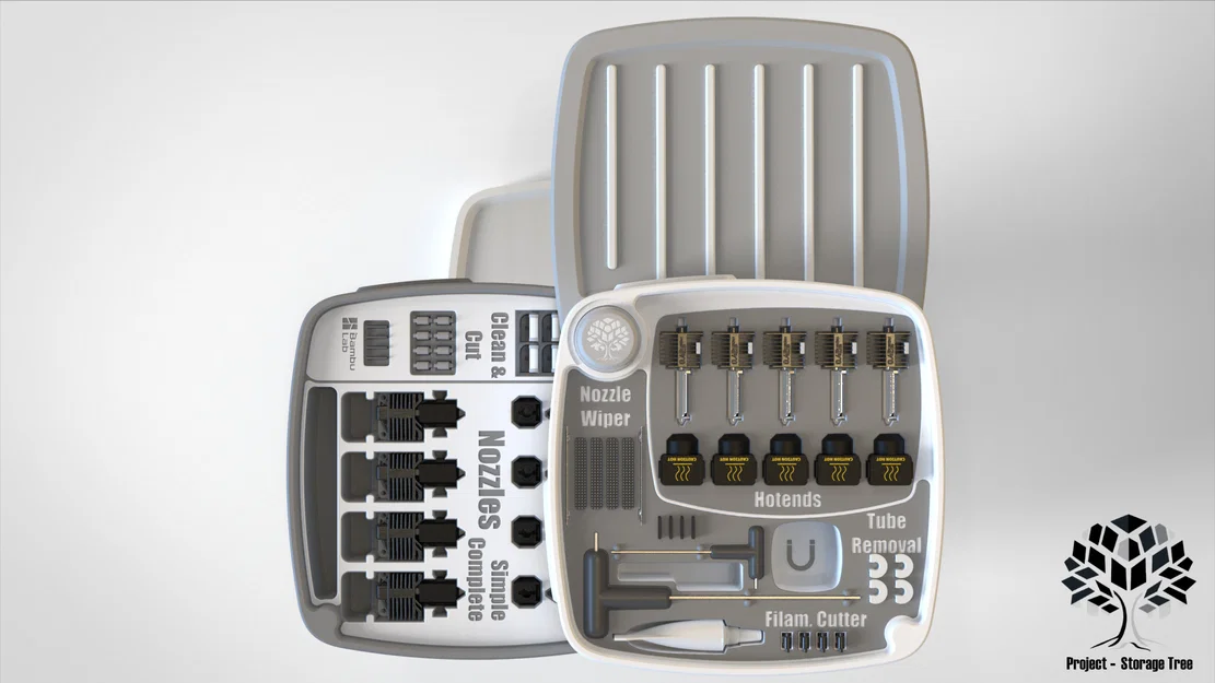 Modular Storage Tree – Hệ lưu trữ dạng cây modular gọn đứng - Image 3