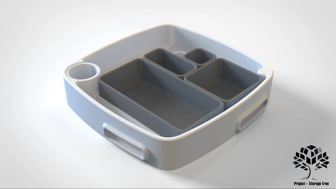 Modular Storage Tree – Hệ lưu trữ dạng cây modular gọn đứng - Image 7