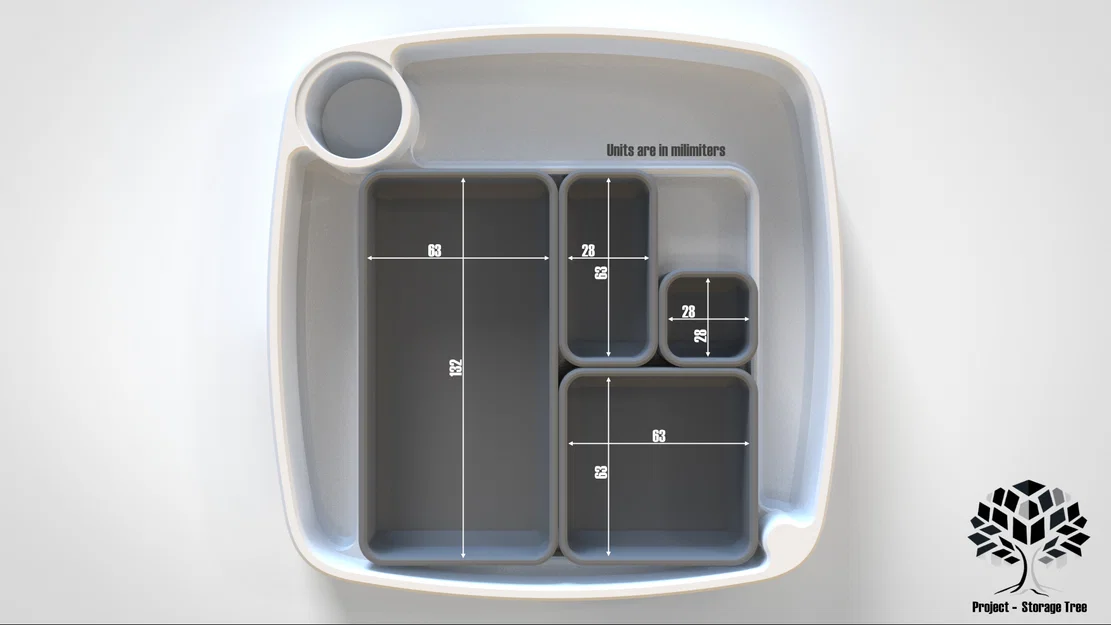 Modular Storage Tree – Hệ lưu trữ dạng cây modular gọn đứng - Image 8