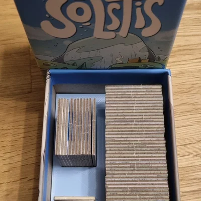 Khay Đựng Linh Kiện (Insert) Tối Ưu Hóa Cho Board Game Solstis