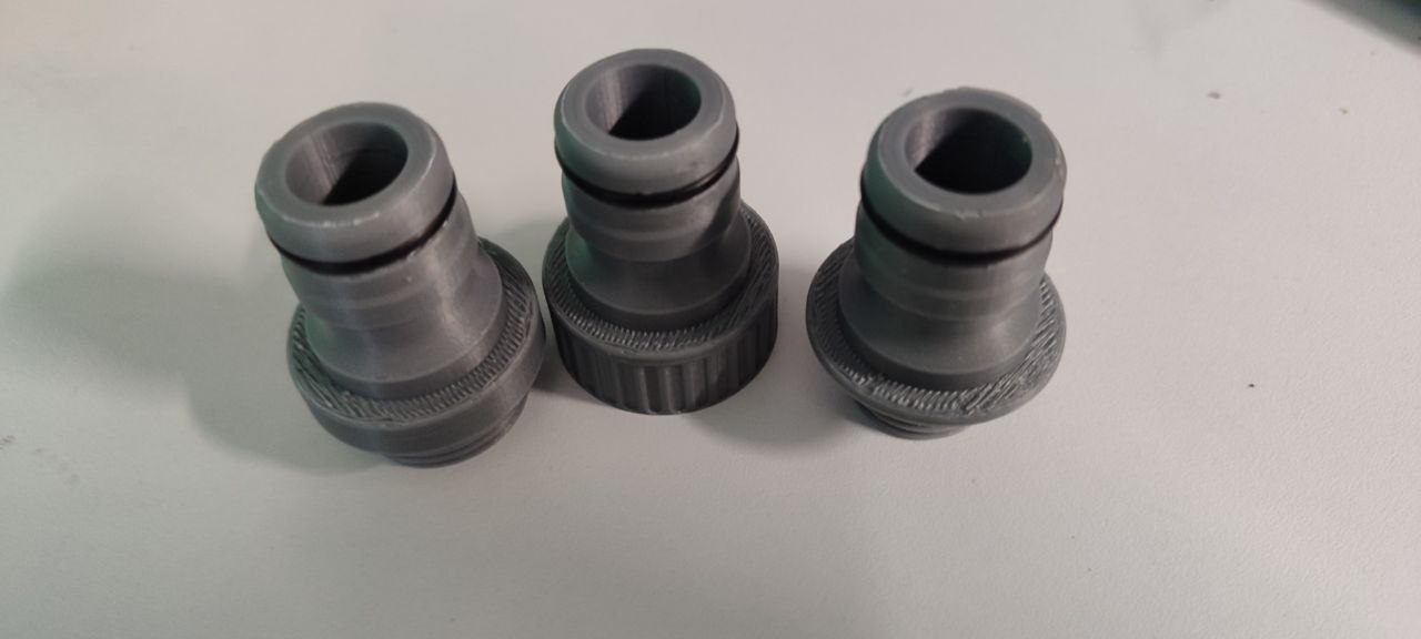Đầu nối vòi nước Gardena Profi 3/4 inch in 3D cực tiện lợi - Thumbnail 1