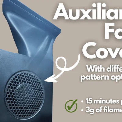 Ốp che quạt phụ (Auxiliary Fan Cover) - Bambu Lab