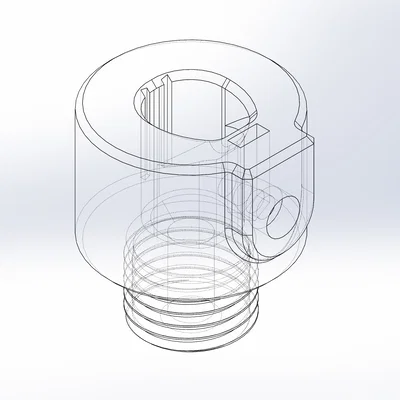 Adapter Ép Dremel 220 cho TS101 (TS101 Dremel Press Adapter)