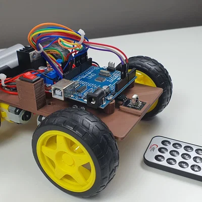 Xe Điều Khiển Từ Xa Dùng Board Arduino (Remote Control Car Using Arduino Board)