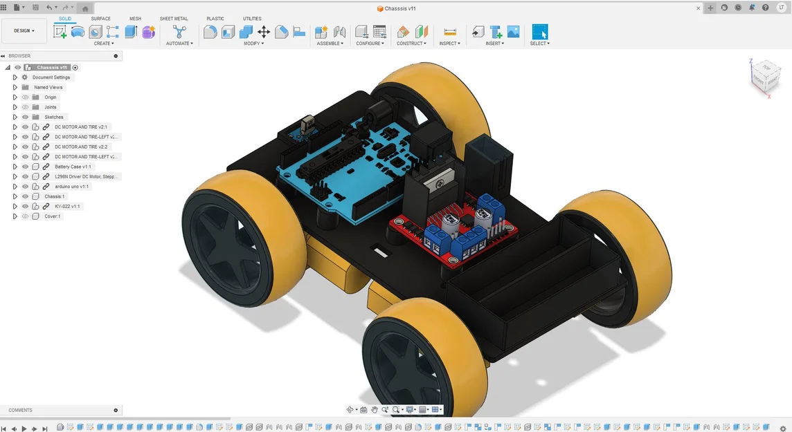 Xe Điều Khiển Từ Xa Dùng Board Arduino (Remote Control Car Using Arduino Board) - Image 2