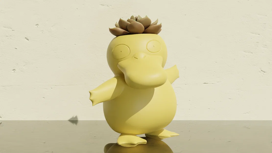 Psyduck - Chậu Trồng Cây Pokemon - Image 1