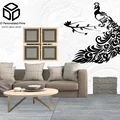 Wall Art Chim Công Oai Vệ: Vẻ Đẹp Sang Trọng In 3D - Thumbnail 1